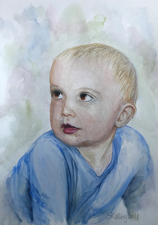Collingarts-muotokuva-akvarelli-pieni_poika