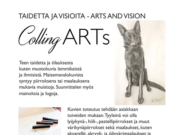 Mainoksen kuvittaminen, Indesign, PHa/opintotyö/2019